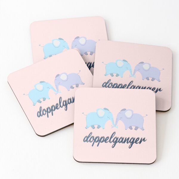 Item preview, cute elephants,doppelganger designed and sold by zzzozzo.