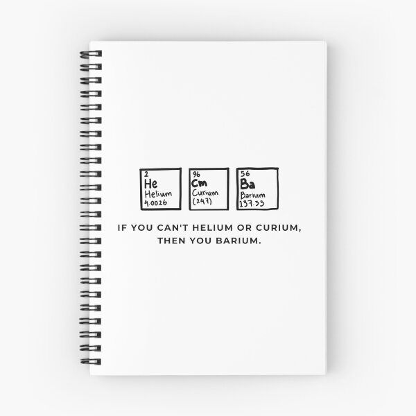 Item preview, Chemistry Joke - Helium, curium or barium? designed and sold by CherieTree.