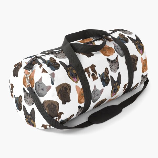 Item preview, Cat and dog pattern #2 designed and sold by LeahcarsArt.