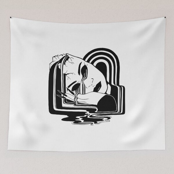 Item preview, Gothic girl melting face designed and sold by DerSenat.