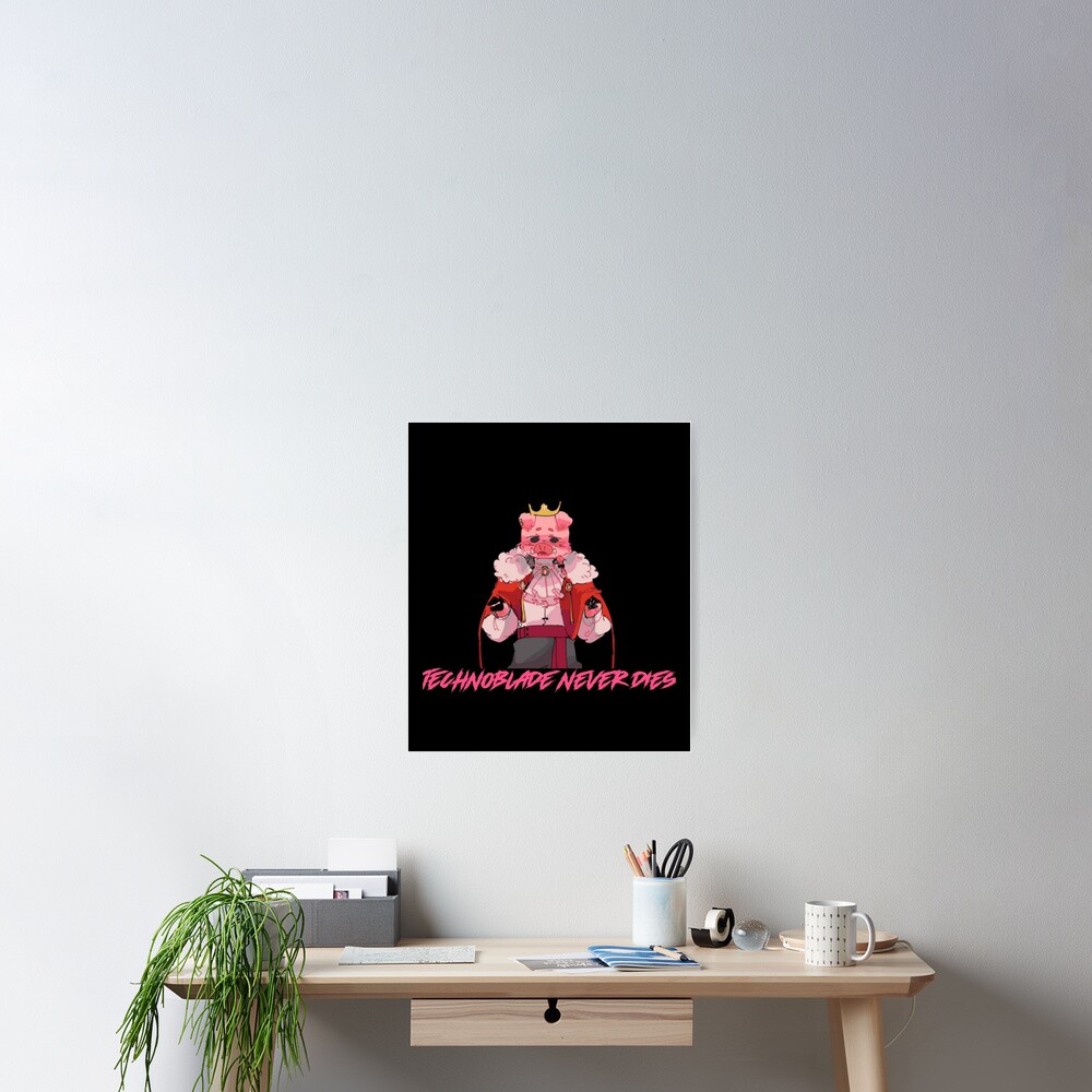 technoblade never dies Poster for Sale by xxbadbunny