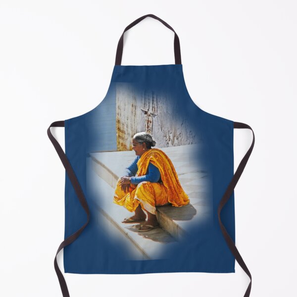 Item preview, Woman on banks of Ganges designed and sold by indiafrankk.