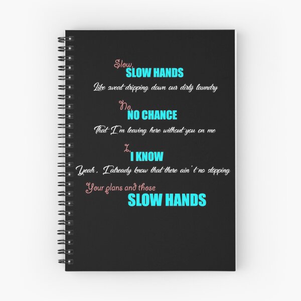 Item preview, Slow Hands - Niall Horan designed and sold by LaurasPlace.