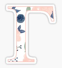 Floral Gamma Sticker