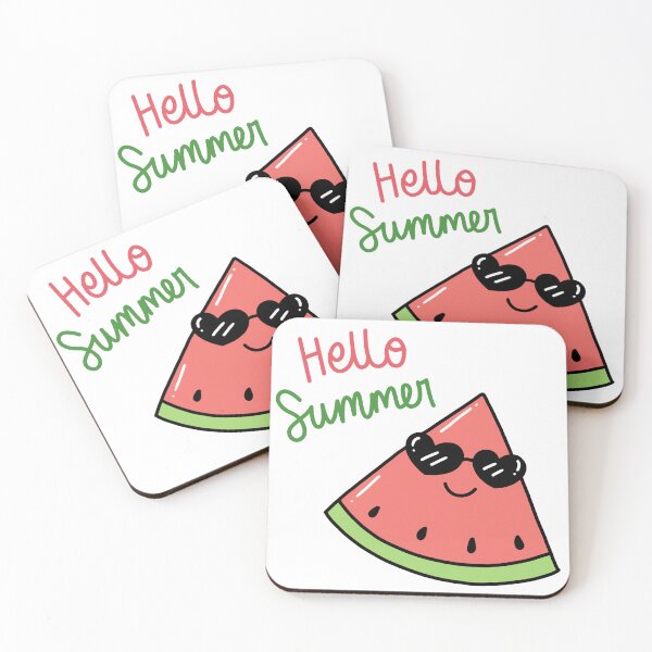 Item preview, Hello Summer Watermelon designed and sold by SunsetDetour.