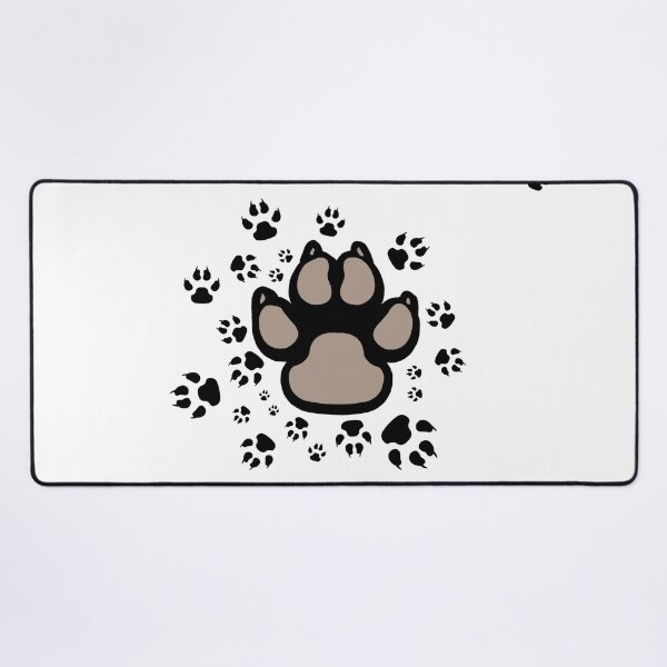 Item preview, Dogs paw pattern - animals designed and sold by MadandMean.