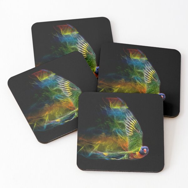 Item preview, Rainbow Lorikeet Energy designed and sold by Leanne M Williams.
