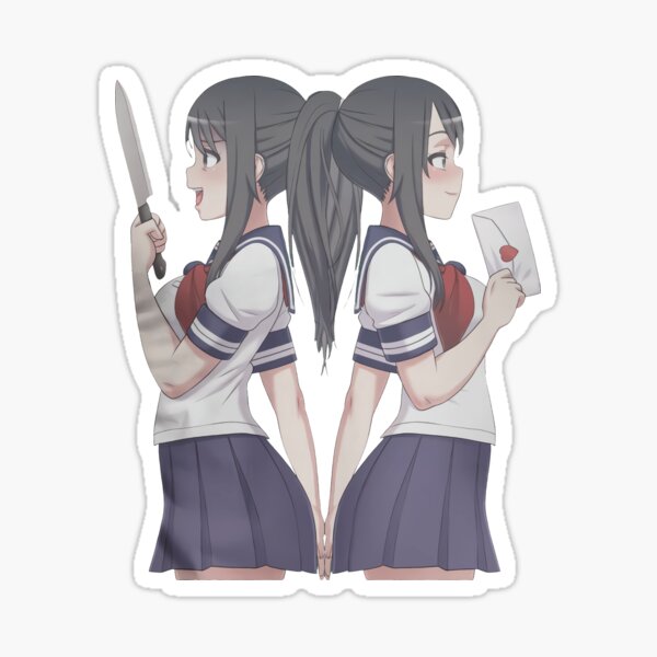 Yandere Simulator - Chibi Osana Najimi (Uniform 4) Sticker for