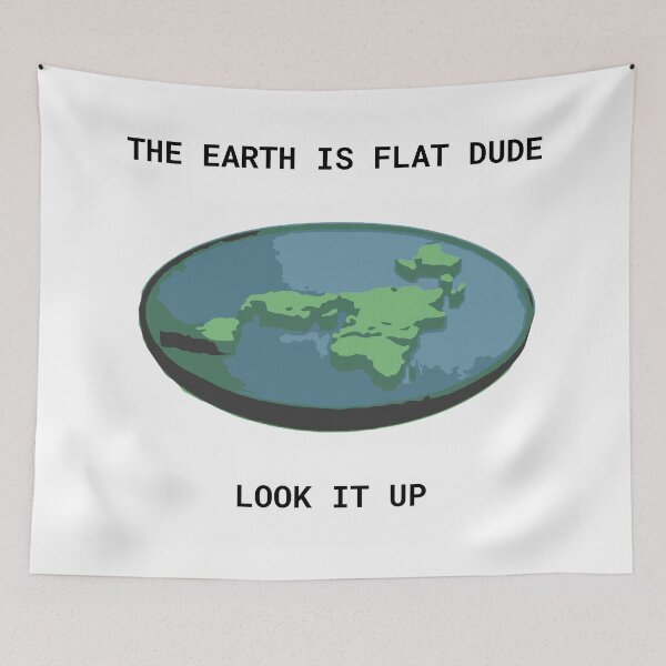 Item preview, Earth is Flat designed and sold by DMunah.