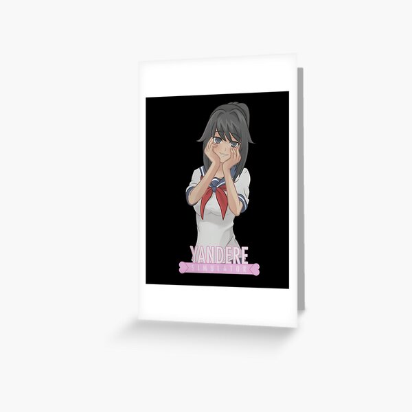 Yandere Simulator- Osana Najimi Greeting Card for Sale by Sparkese