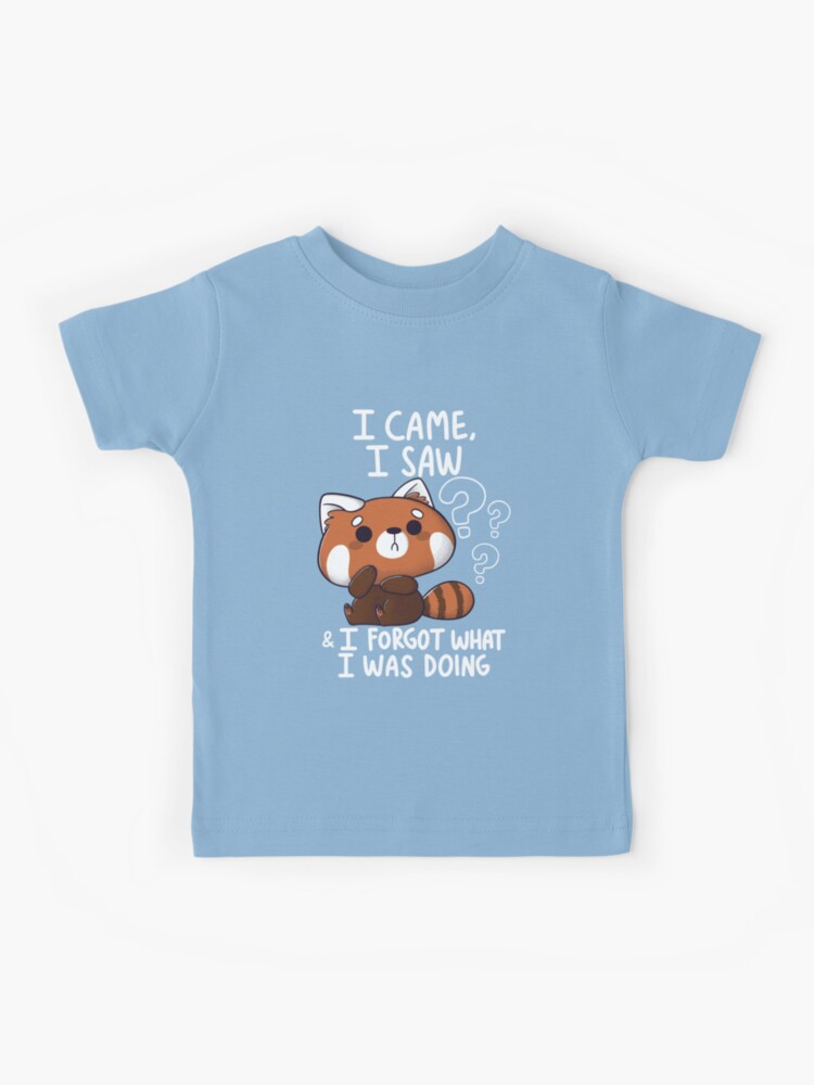 Thumbnail 1 of 2, Kids T-Shirt, Forgetful Red Panda designed and sold by TaylorRoss1.