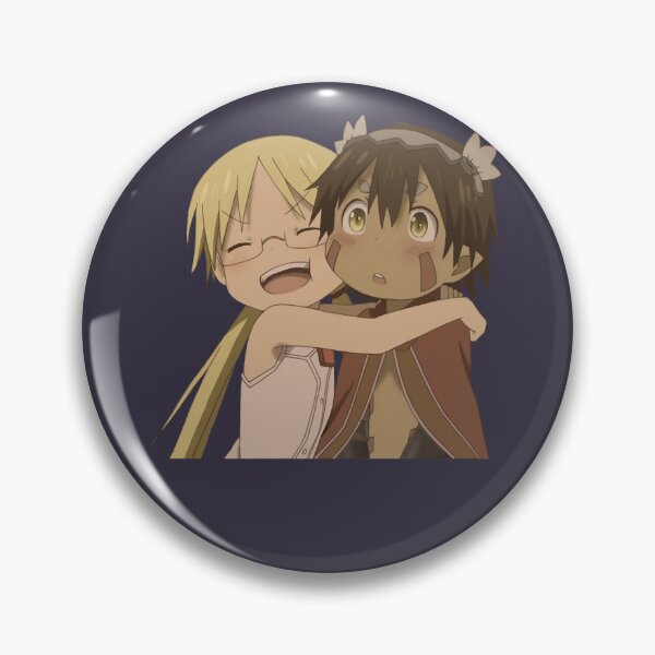 Item preview, Good Girl Pit Strange Creatures Relics Reg And Riko Made In Abyss Anime Cute Fans designed and sold by Roach101Rodney.