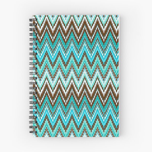 Item preview, Blue-ish Zig Zag abstract background pattern designed and sold by RinaGArt.