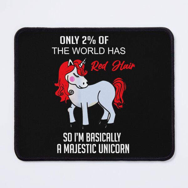 Item preview, only 2 of the world has Red Hair so I’m basically a Majestic unicorn designed and sold by ShopnewDesigned.