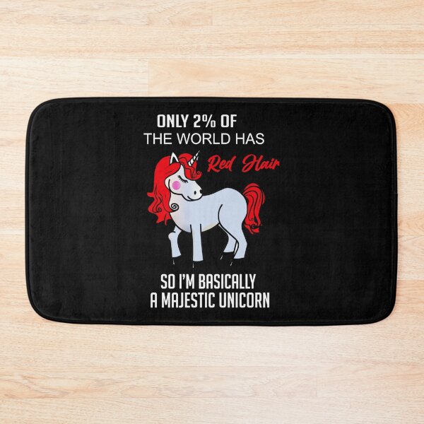 Item preview, only 2 of the world has Red Hair so I’m basically a Majestic unicorn designed and sold by ShopnewDesigned.