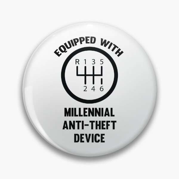 Item preview, Equipped With Millennial Anti-Theft Device designed and sold by AimarsKloset.