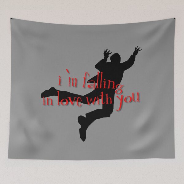 Item preview, Falling in love I love you designed and sold by KALEIDOSCOPE UK.