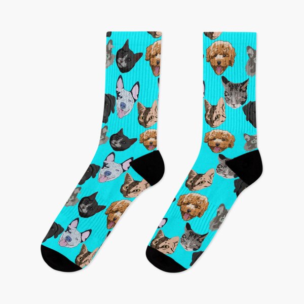 Item preview, Copy of Cats and dogs pattern#4 color variations  designed and sold by LeahcarsArt.