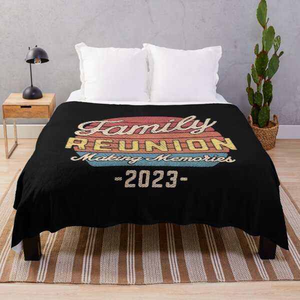 Item preview, Matching Family Reunion 2023 Retro Sunset Palm Trees Vacation Gathering designed and sold by alenaz.