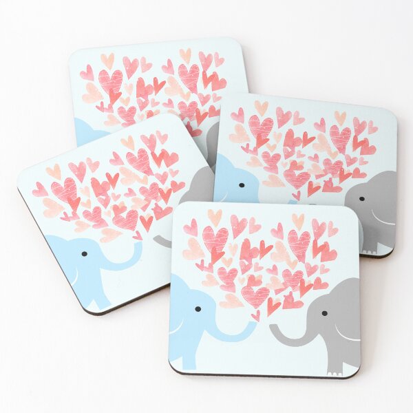 Item preview, cute elephants,love designed and sold by zzzozzo.