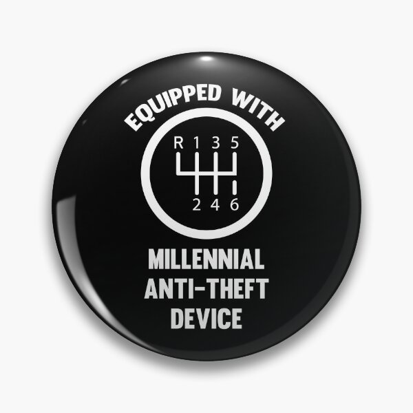 Item preview, Equipped With Millennial Anti-Theft Device designed and sold by AimarsKloset.