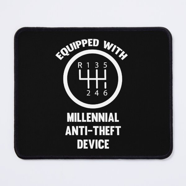 Item preview, Equipped With Millennial Anti-Theft Device designed and sold by AimarsKloset.