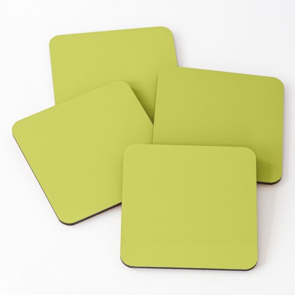 Item preview, Plain Solid Color Green Yellow Banana Yellow Oliver Green  designed and sold by mimihuang creations.