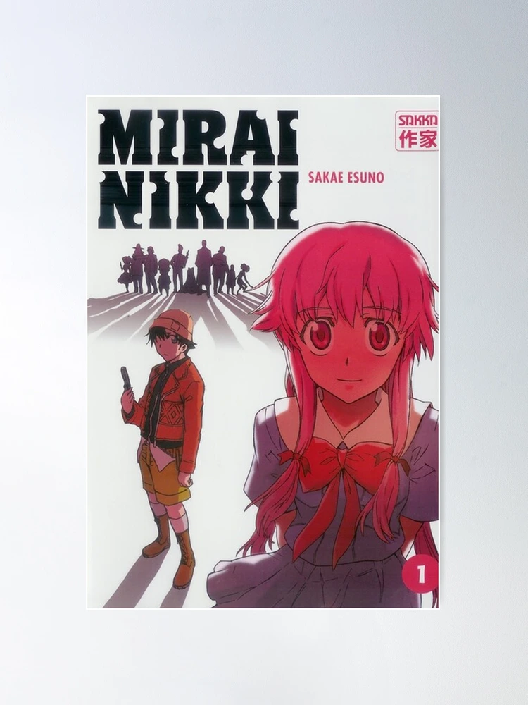 Diary Future Anime Mirai Nikki, Future Diary Poster