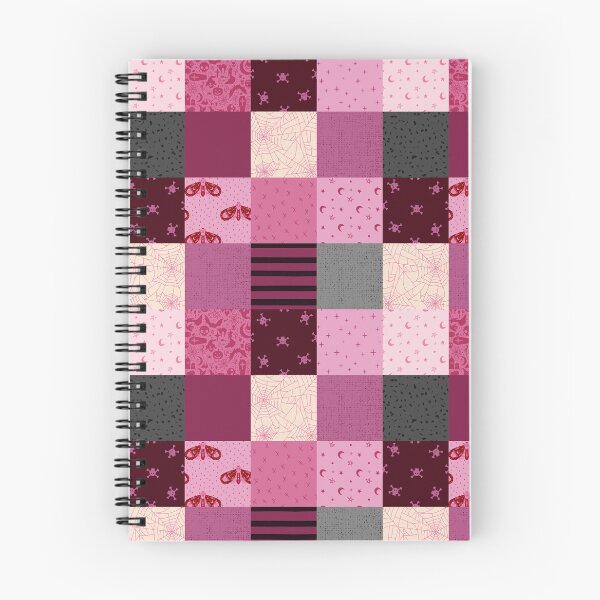 Item preview, Pink Halloween Patchwork  designed and sold by SugarPineDesign.