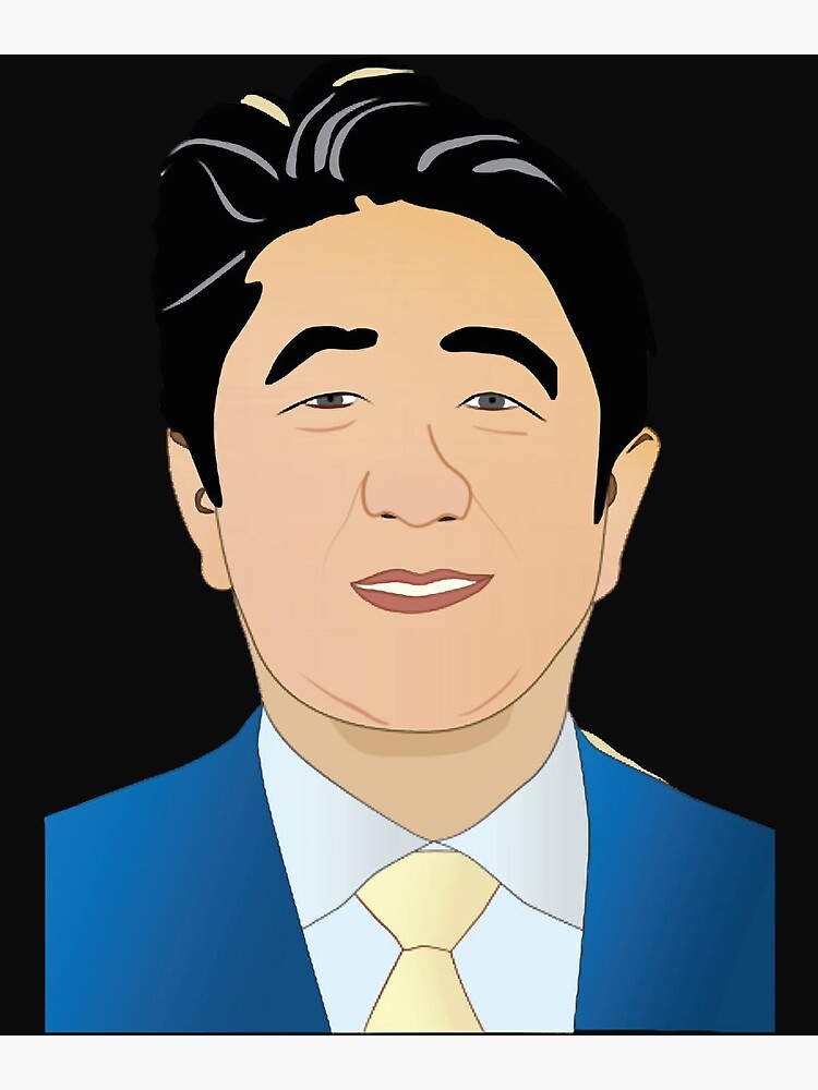 “Shinzo Abe 4” Poster for Sale by KimbeseranST | Redbubble