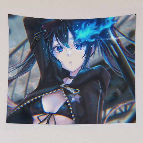 Item preview, Black Rock Shooter Black Rock Shooter Epic Artwork for Fan designed and sold by freddiecatt.