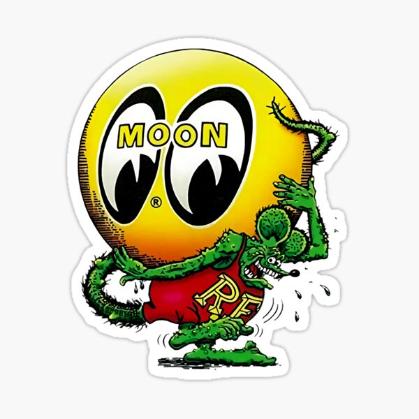 Mooneyes Stickers for Sale | Redbubble