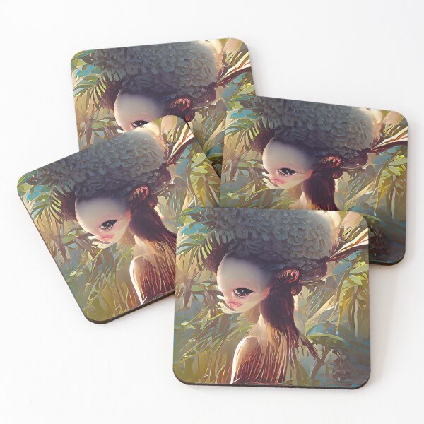 Item preview, Little Tribal Girl From the Tropics designed and sold by PlacidHinds.