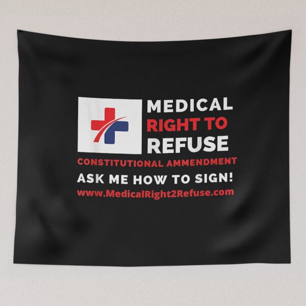 Item preview, Medical Right to Refuse T-Shirt designed and sold by Anthony-Wilson.
