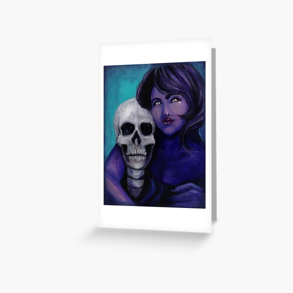 Death and the Maiden #0002 Greeting Card