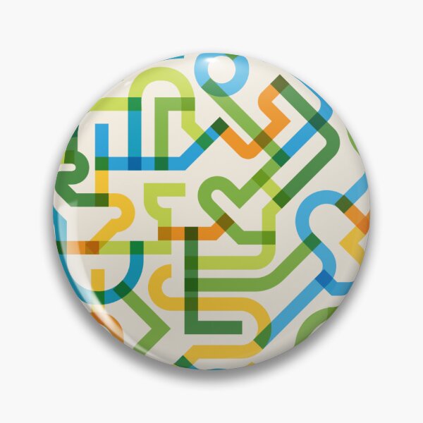 Item preview, Abstract Geometric Lines Pattern 1 designed and sold by Etienne Ranc.