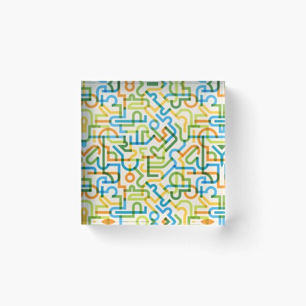 Item preview, Abstract Geometric Lines Pattern 1 designed and sold by Etienne Ranc.