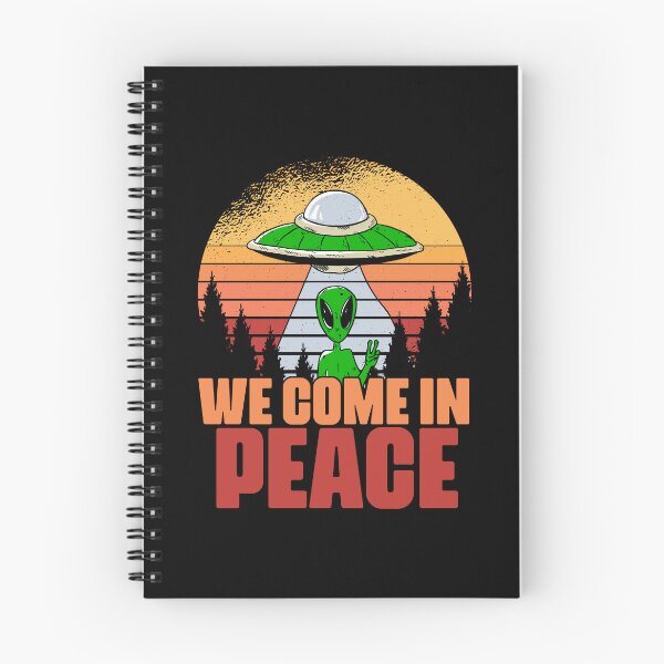 Item preview, We Come In Peace Funny Extraterrestrial Life For Alien Lover designed and sold by Nessshirts.