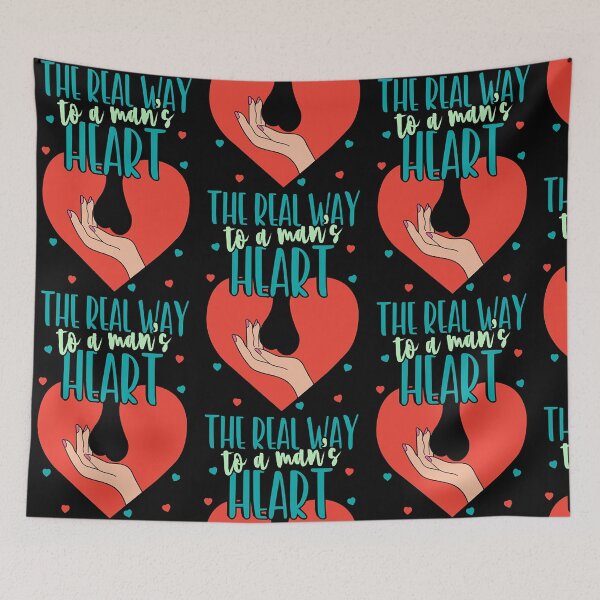 Item preview, The Real Way To A Man's Heart  designed and sold by JulieEato25033.