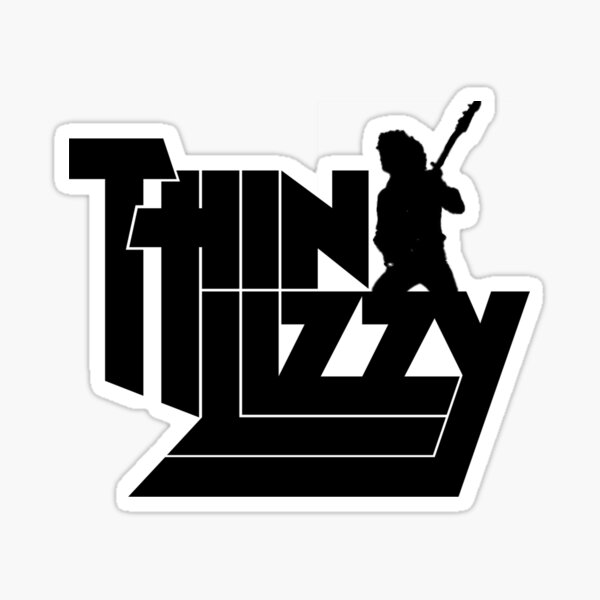 Thin Lizzy Metal Music Rock Band Funny Vinyl Sticker Decal Car Window Wall 12" 