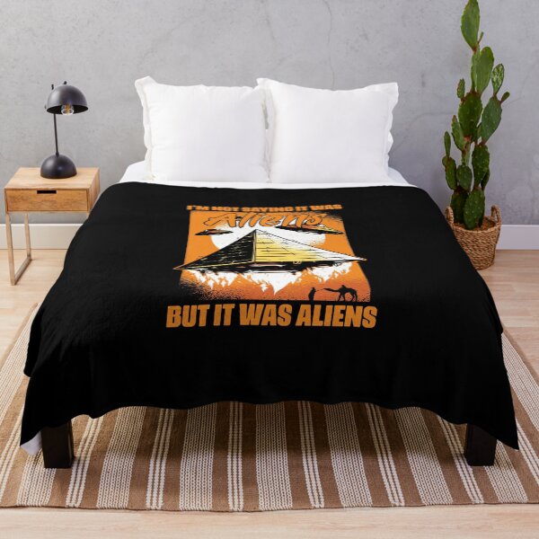 Item preview, I'm Not Saying It Was Aliens But It Was Aliens Funny Humor designed and sold by Nessshirts.