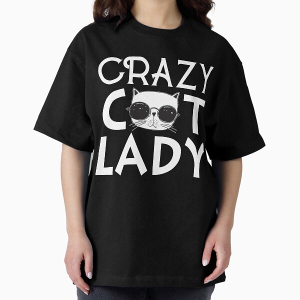 Item preview, CRAZY CAT LADY T SHIRT CAT LOVER FUNNY designed and sold by chihai.