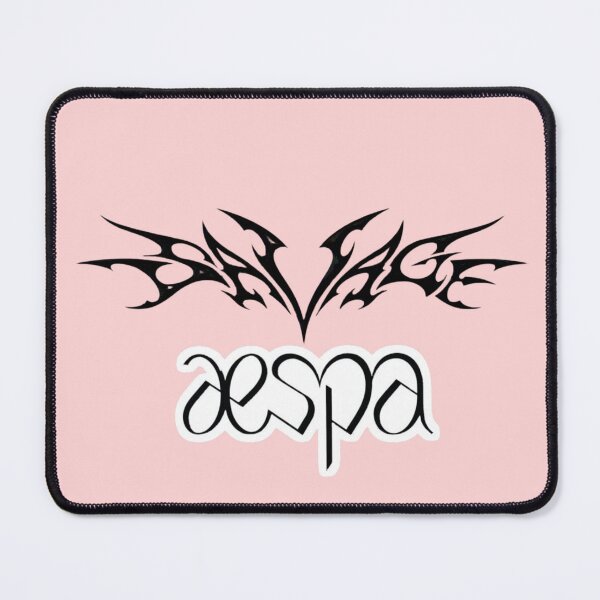 Item preview, aespa t-shirts, aespa logo t-shirts, aespa fan t-shirts, aespa lighstick stickers, aespa lighstick t-shirts designed and sold by BLUE  bubble.