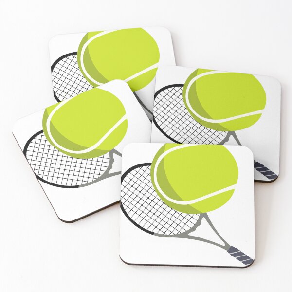 Item preview, Tennis Ball & Racket Racquet Illustration designed and sold by idovedesign.