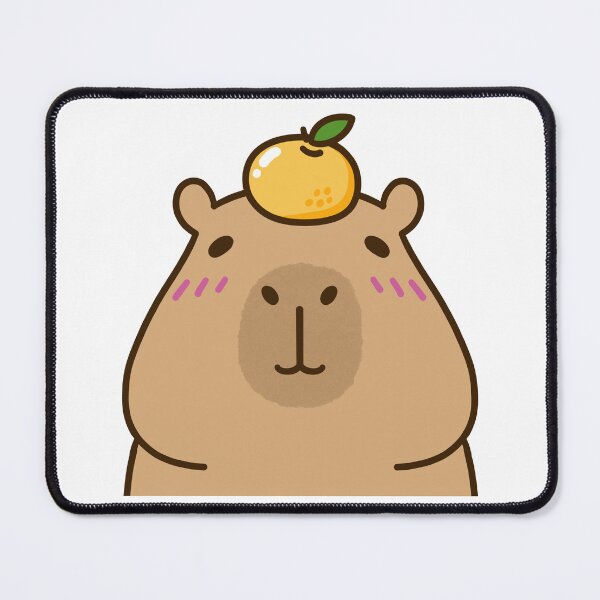 Item preview, Yuzu Capybara designed and sold by KapiCapybara.