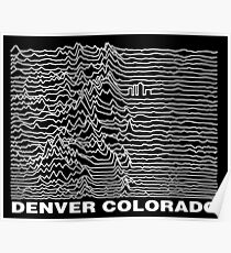 Denver Colorado, Unknown Ranges Poster