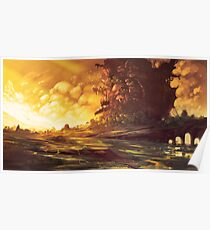 Abandoned castle Poster