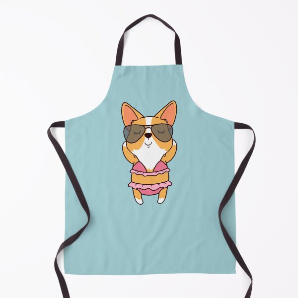 Item preview, Sunbathing Bikini Corgi designed and sold by thepawster.