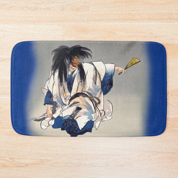 Item preview, Ukiyo e artwork  Noh theater play Nue Japanese Woodblock Painting by Kogyo Tsukioka designed and sold by Tamas Das.