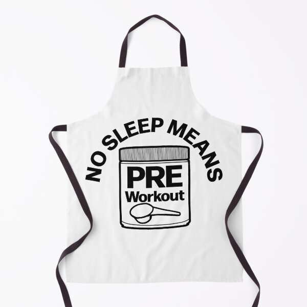 Item preview, No sleep means Pre Workout Funny Simplistic designed and sold by designsbyted.